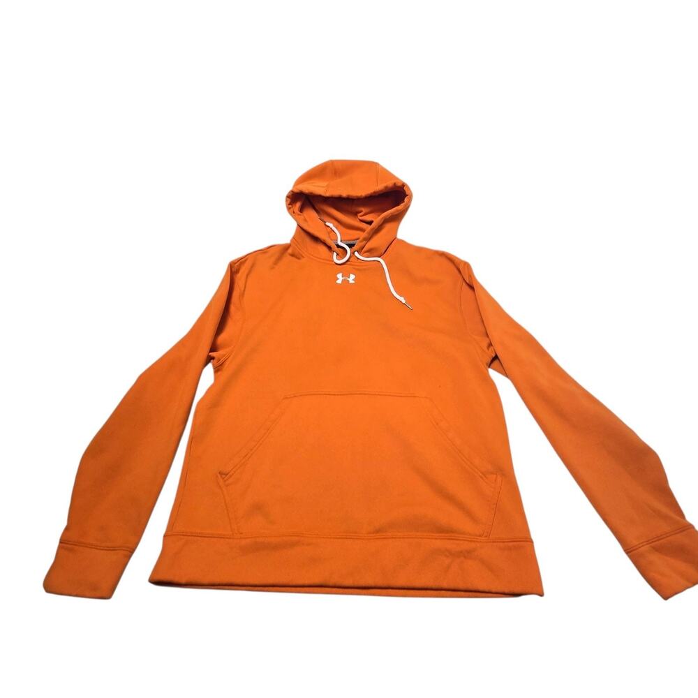 Under Armour Unisex Pullover Hoodie S/M Orange